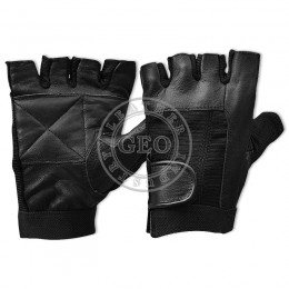 Men Gym Fitness Leather Weight Lifting Gloves